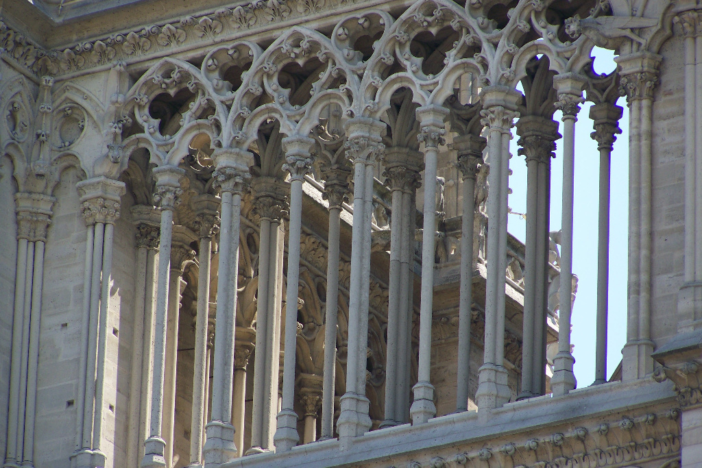 A Notre Dame kőcsipkéi
