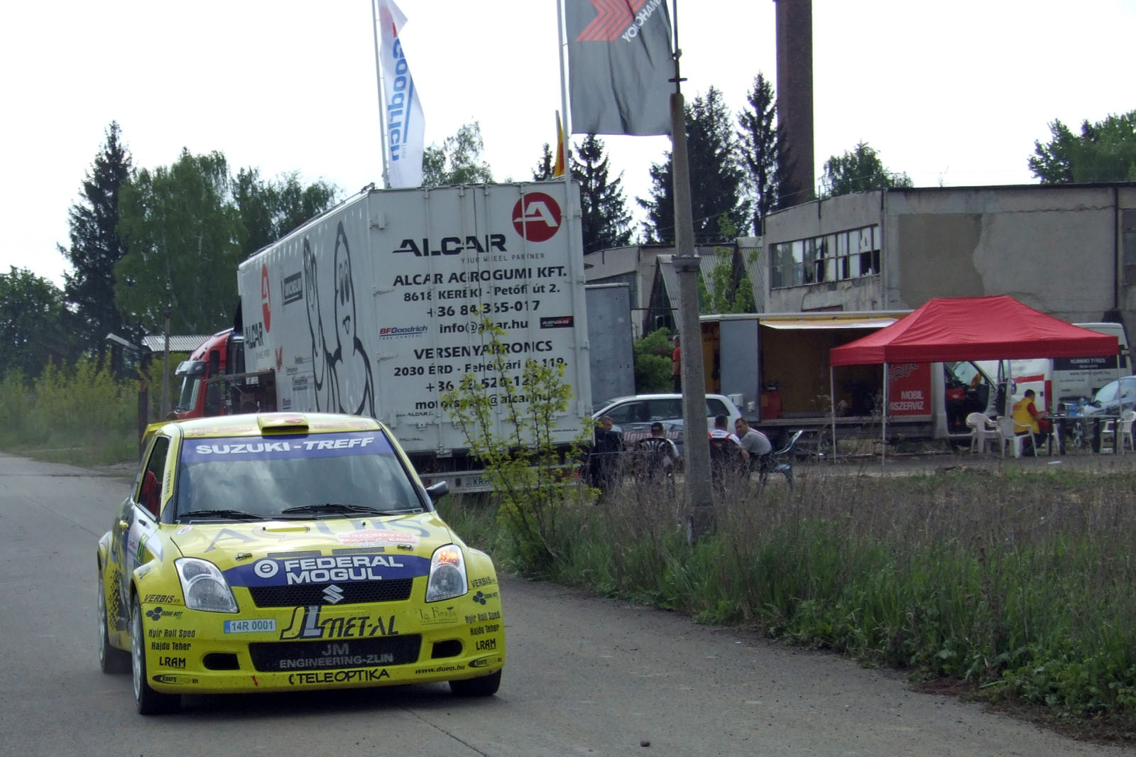 Miskolc Rally 2008 Ollé Sándor - Czakó Janek (DSCF2646)