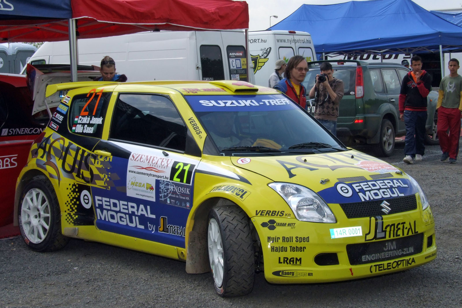 Miskolc Rally 2008 Ollé Sándor - Czakó Janek (DSCF2661)