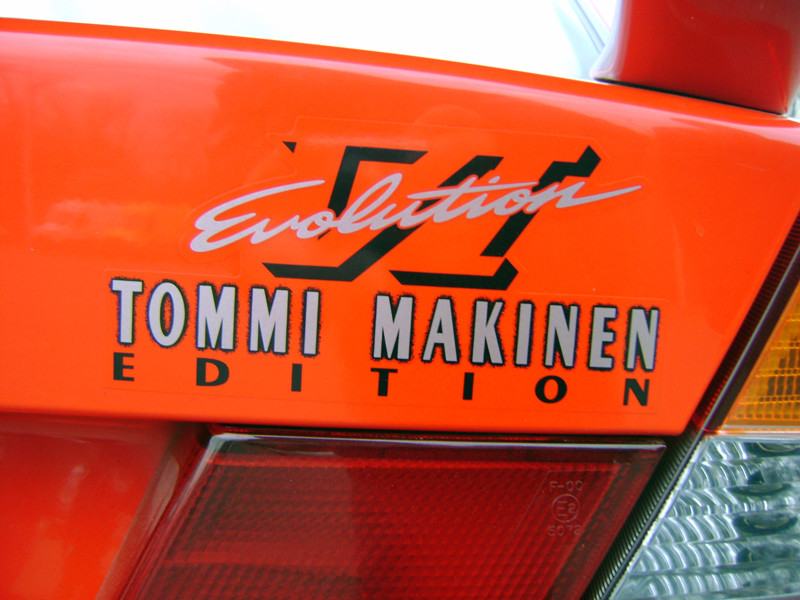 Mitsubishi Lancer Evolution VI Tommi Makinen Edition logo