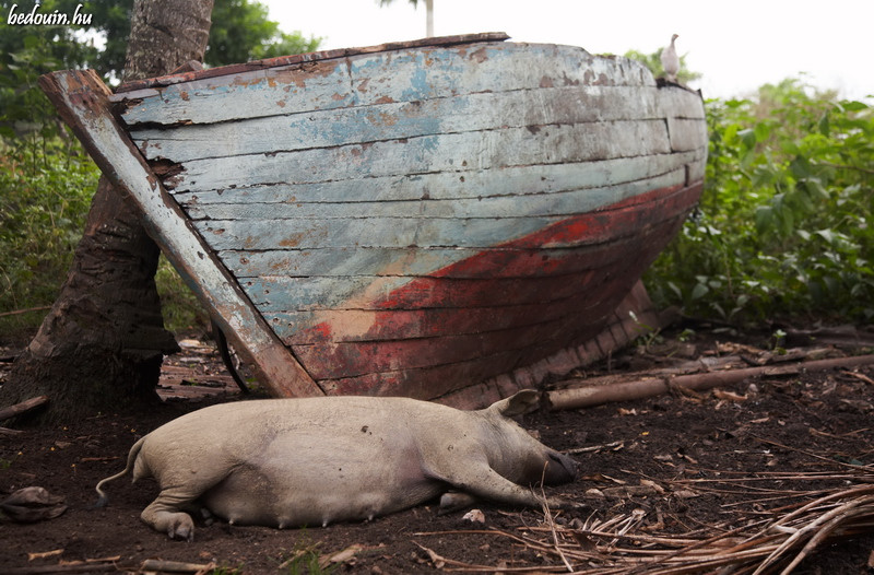 Fishermens siesta - Baracoa, Cuba, 2007