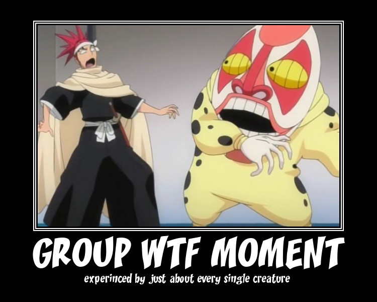 Bleach  Group WTF moment by FlashFire44