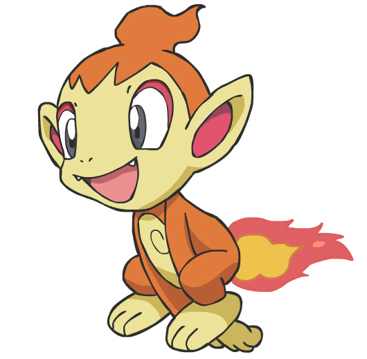 390 Chimchar by Skitteeh