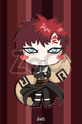 Gaara   Naruto by EstudioZoo