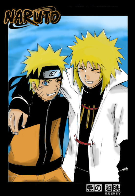 Naruto and Yondaime by Superblade123