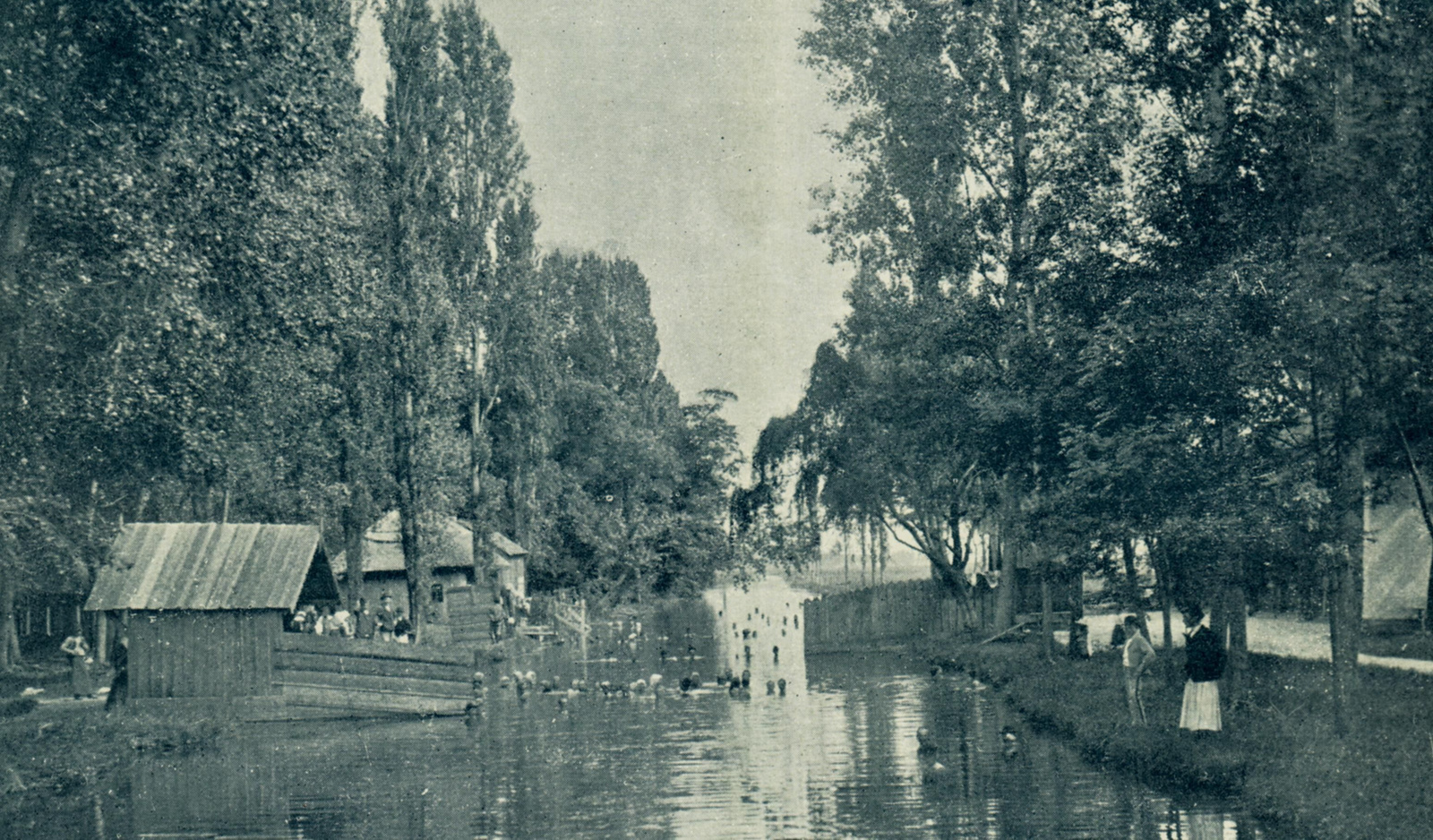 Anno 1910 lefolyó - csatorna.
