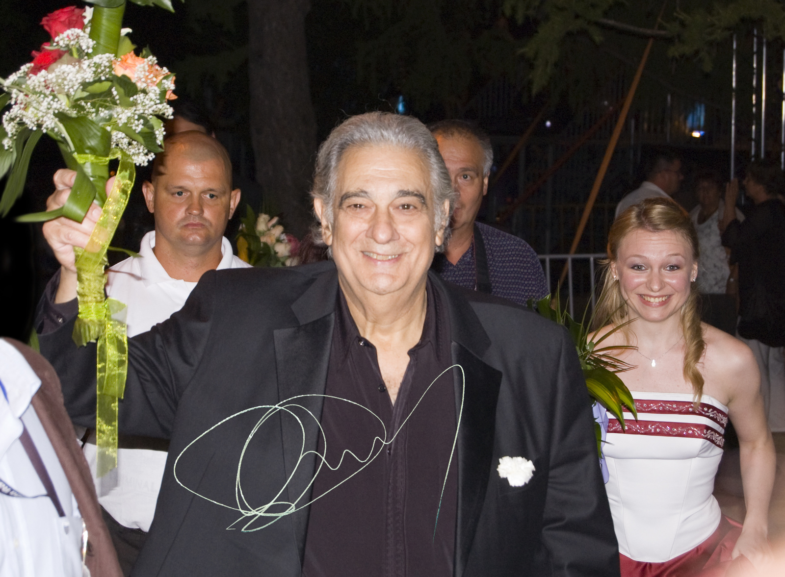 Placido Domingo Pécsen "pózolt"