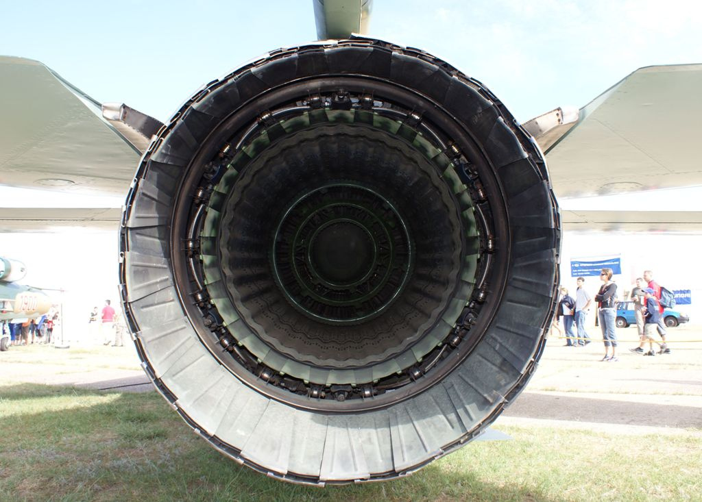 Repülőnap Kecskemét 2008 - MIG 21 turbina hátulnézetben