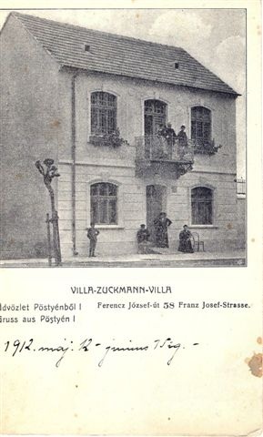 Pöstyén, Zuckmann-villa