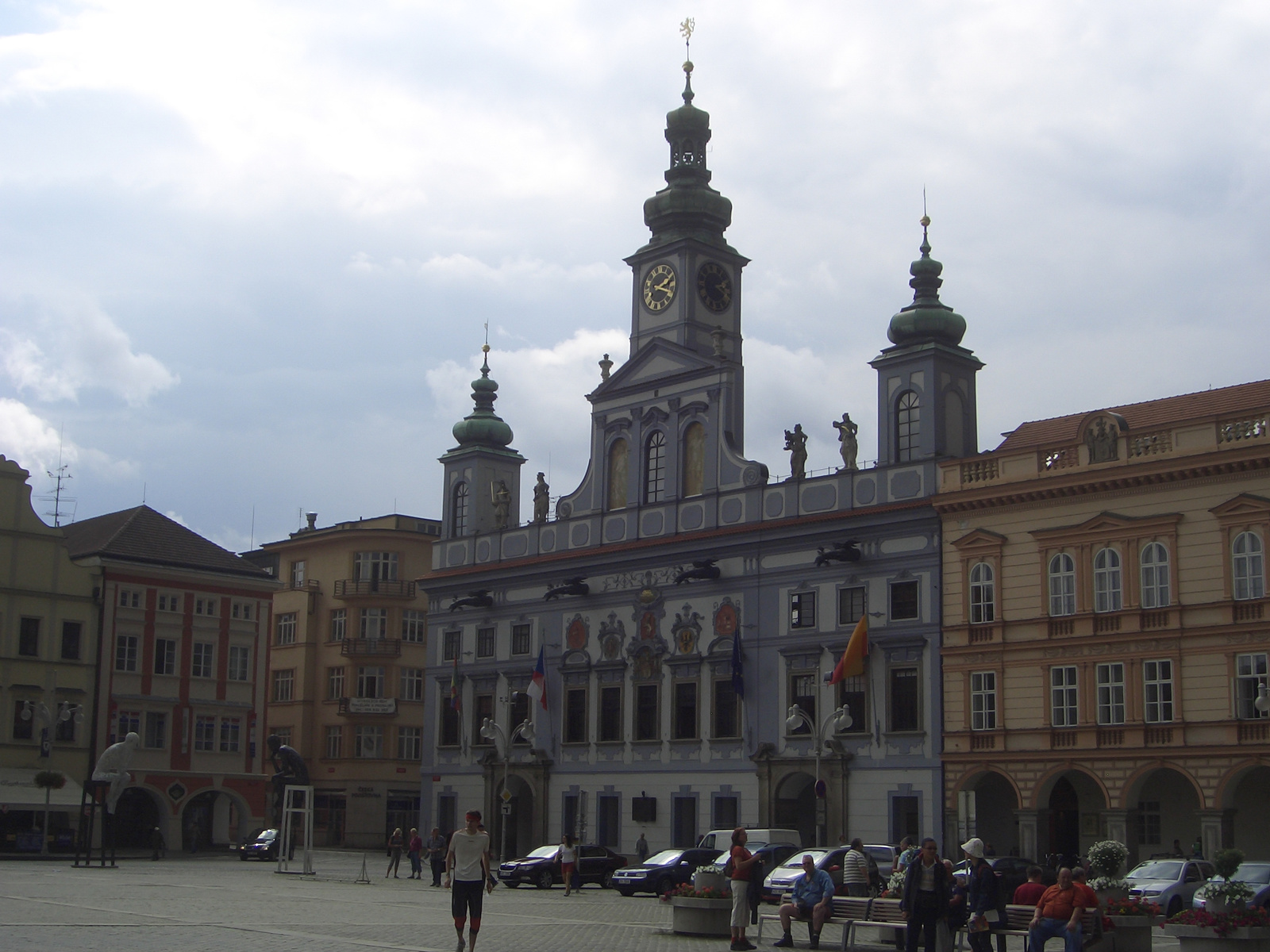 České Budějovice - Főtér