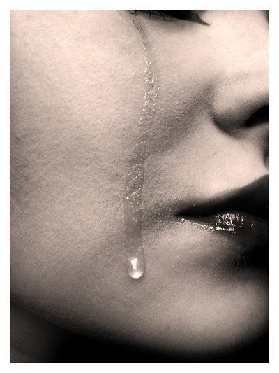 Sad tears by Photosnap