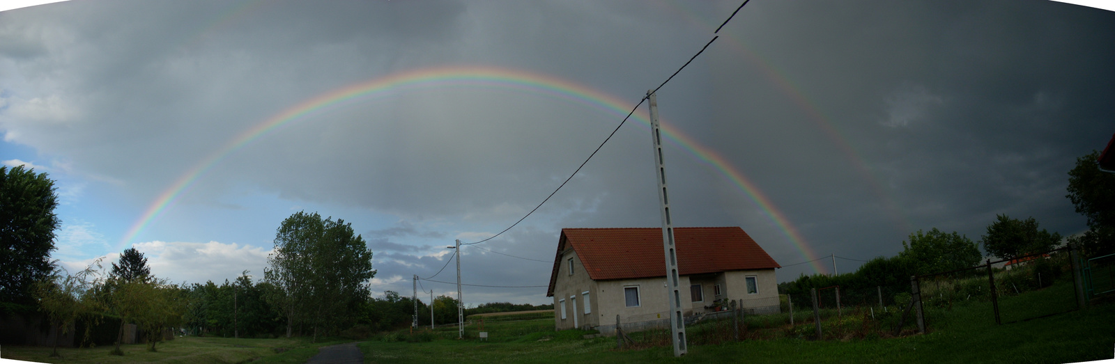 0809 Dupla szivárvány panoráma