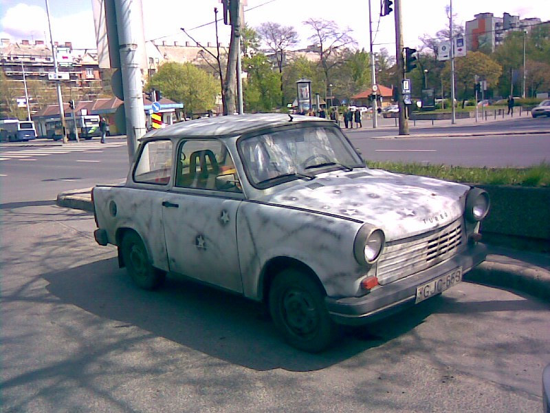 Csillagos trabi