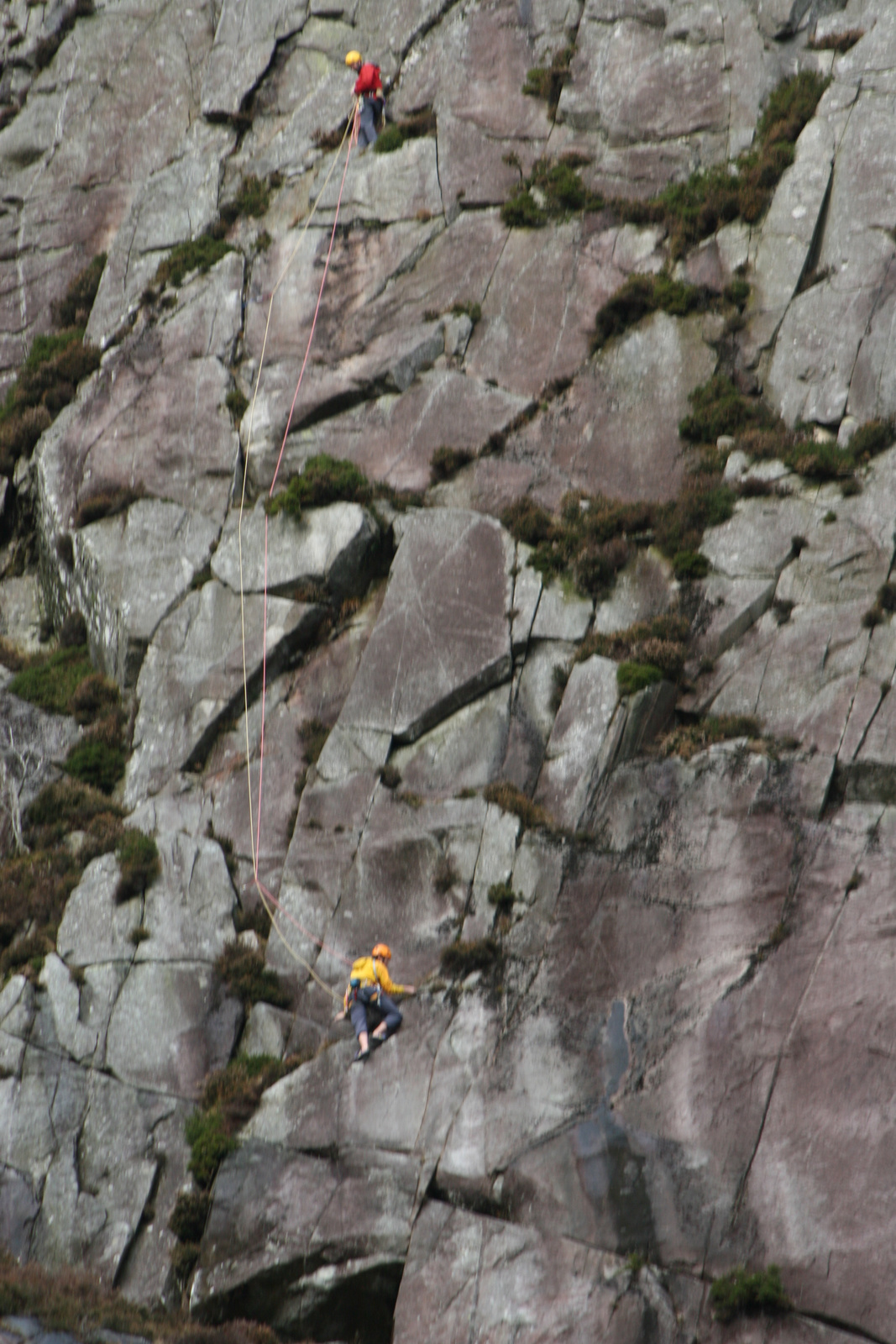 Climbing in Glendalough (1)