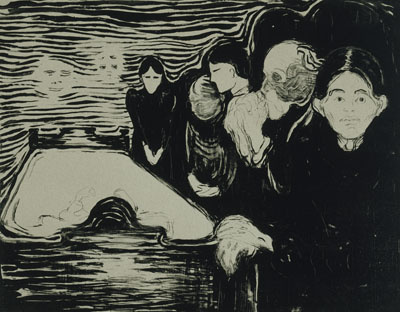 MUNCH By the Death-bed