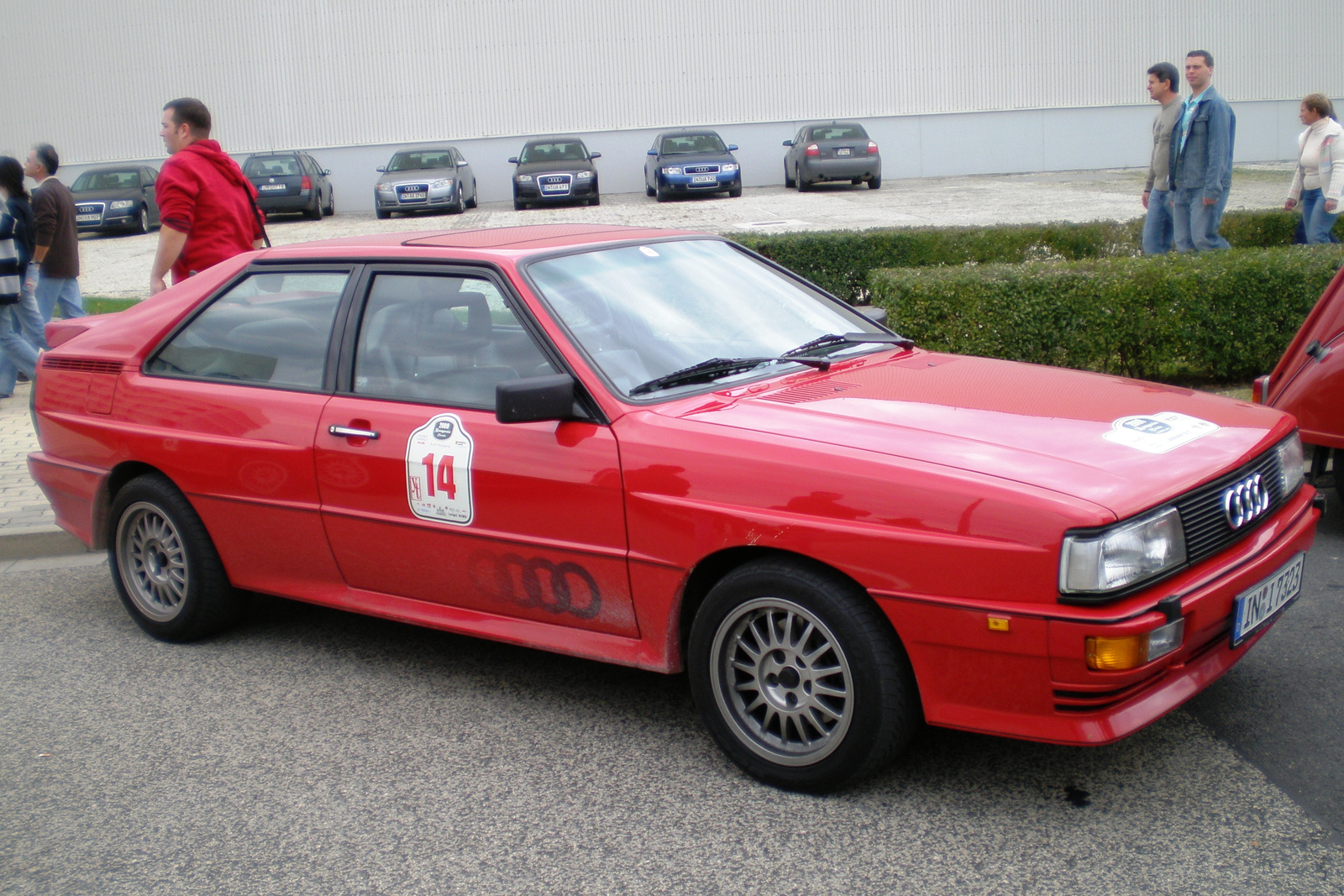 Audi Quattro (Tornádó piros) 1.