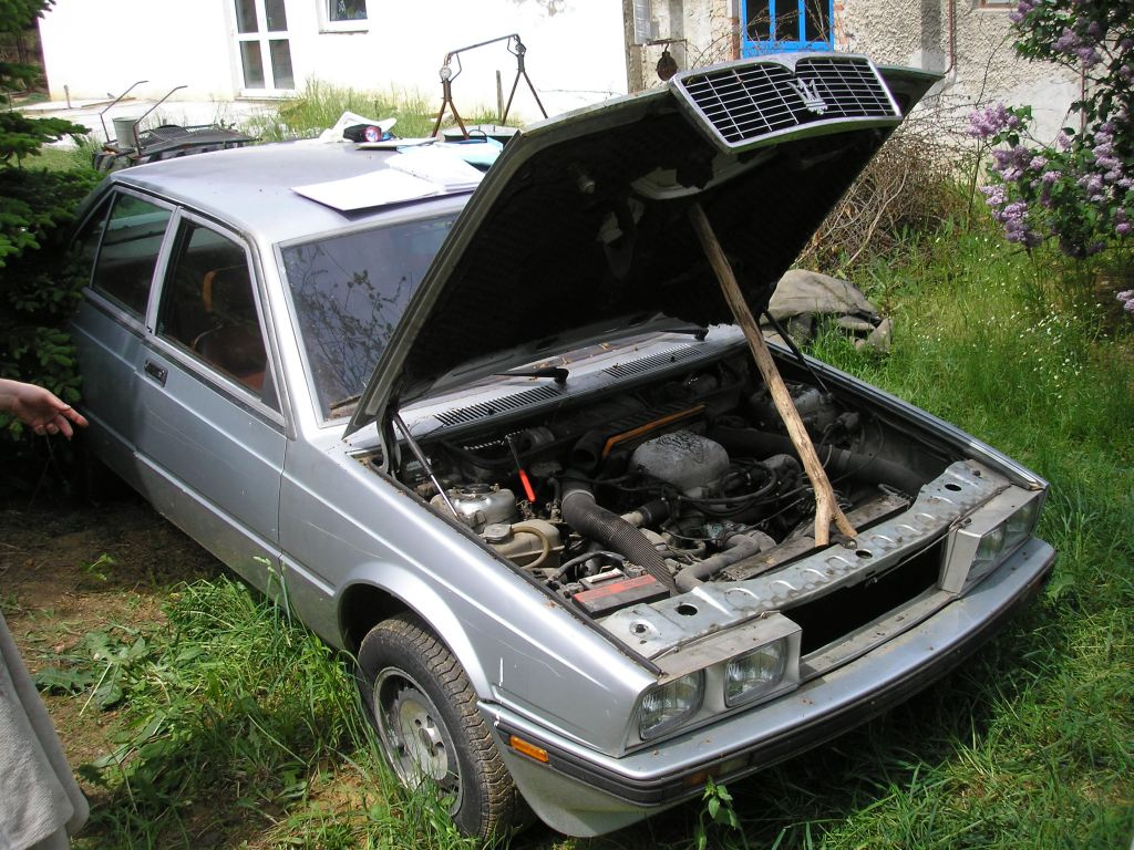 a forgotten maserati 420 from Udine 2