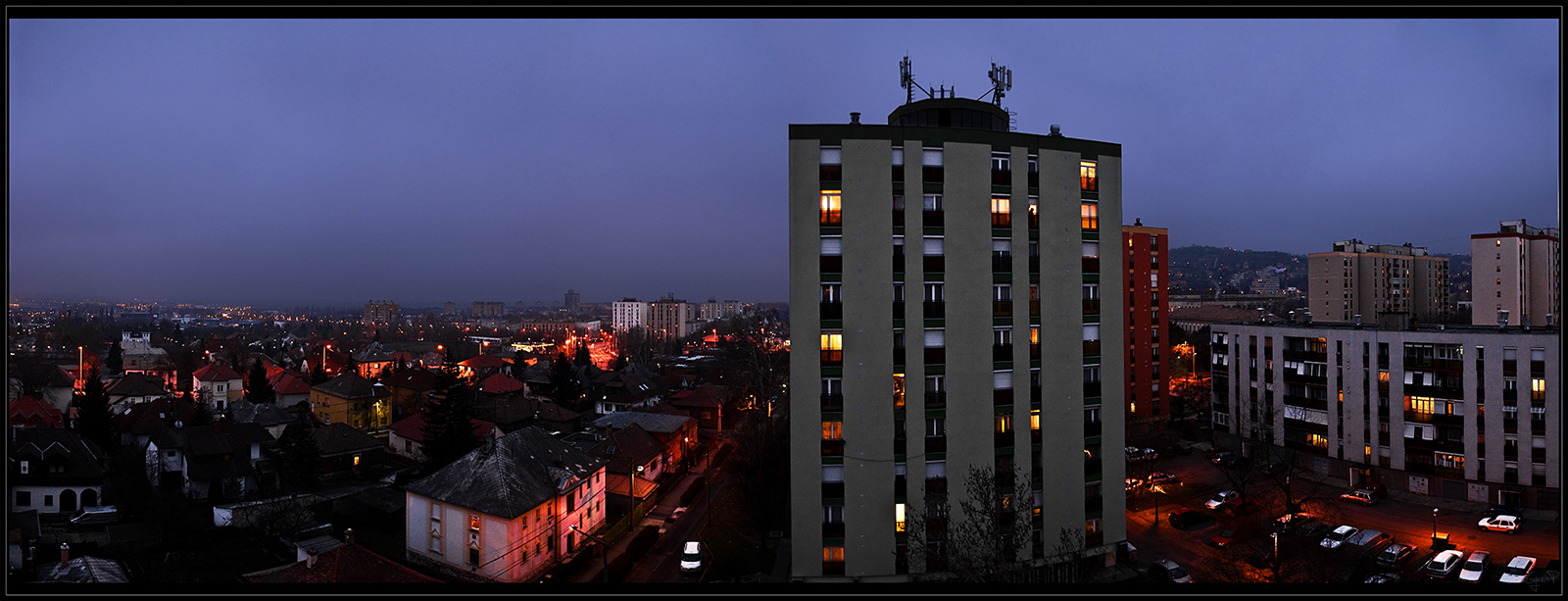 Kékórás panoráma