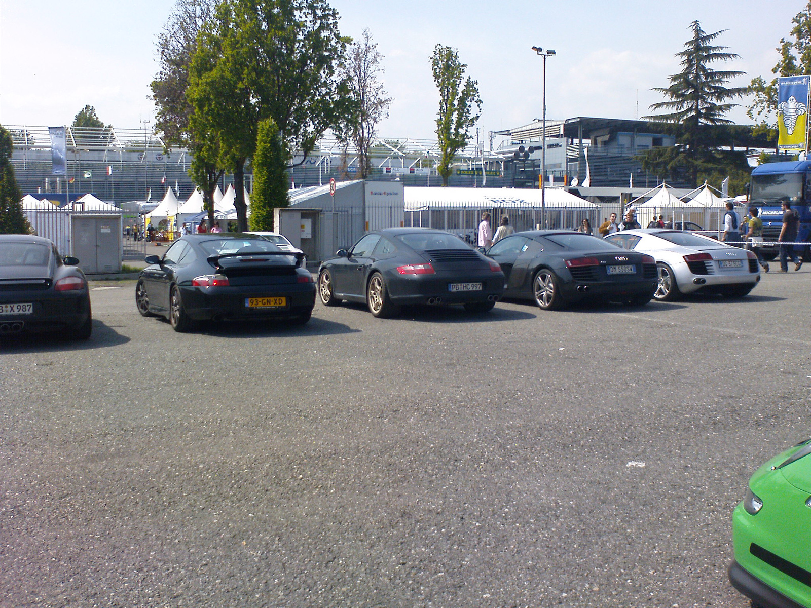 Porsche Cayman,Carrera,Audi R8,Monza