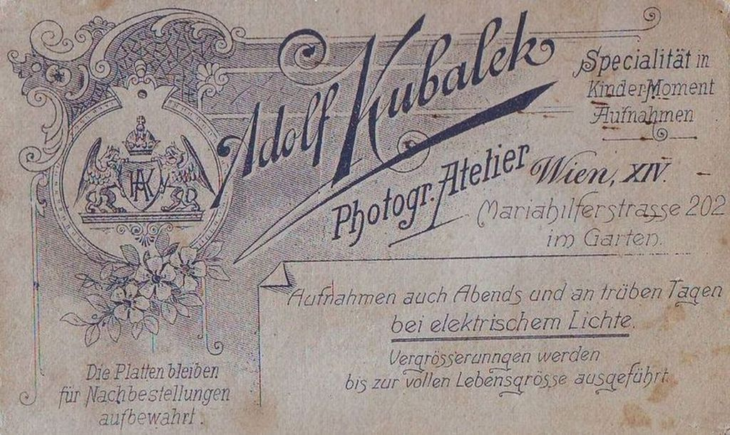 Adolf Kubalek, Wien XIV.