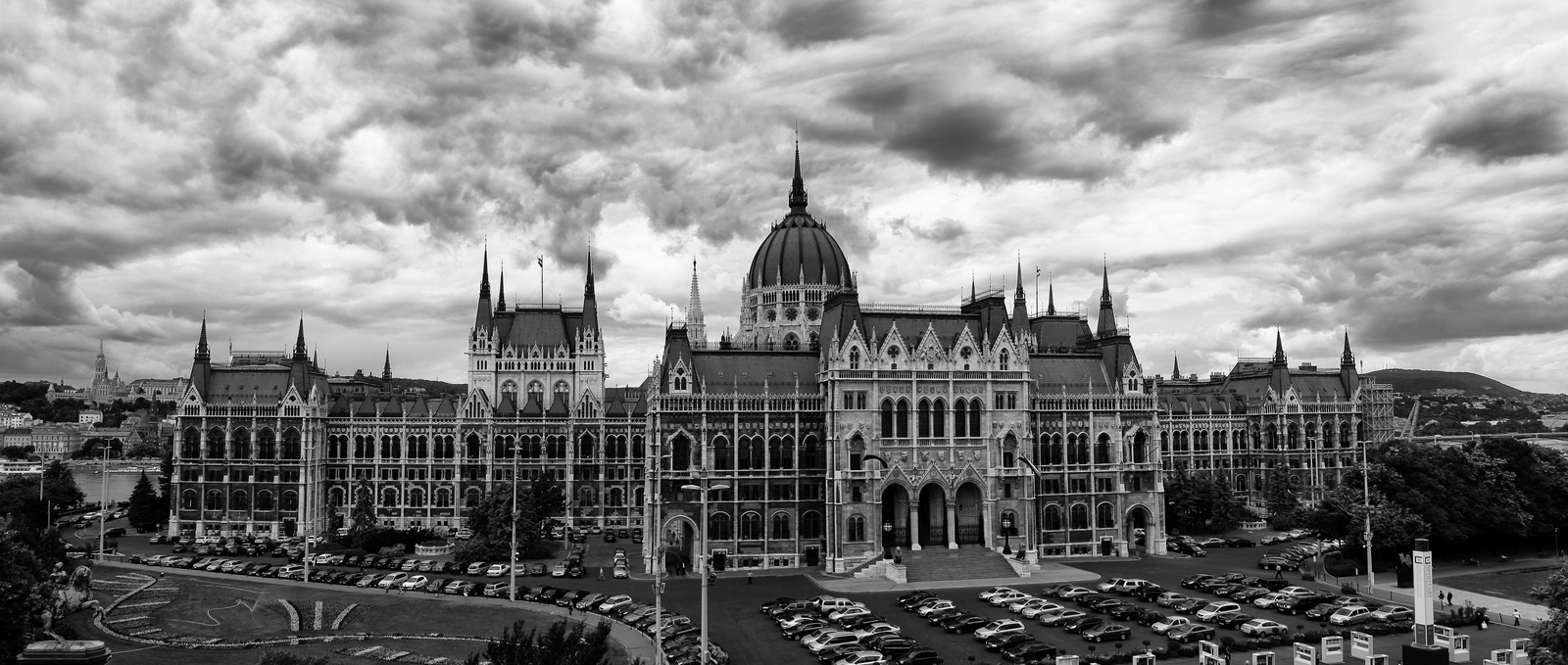 parlament panorámafelvétel