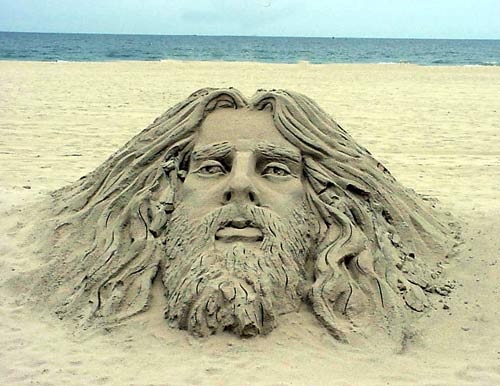 sand jesus