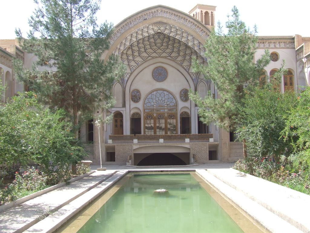 Irán 6145 Tradícionális ház Kashan