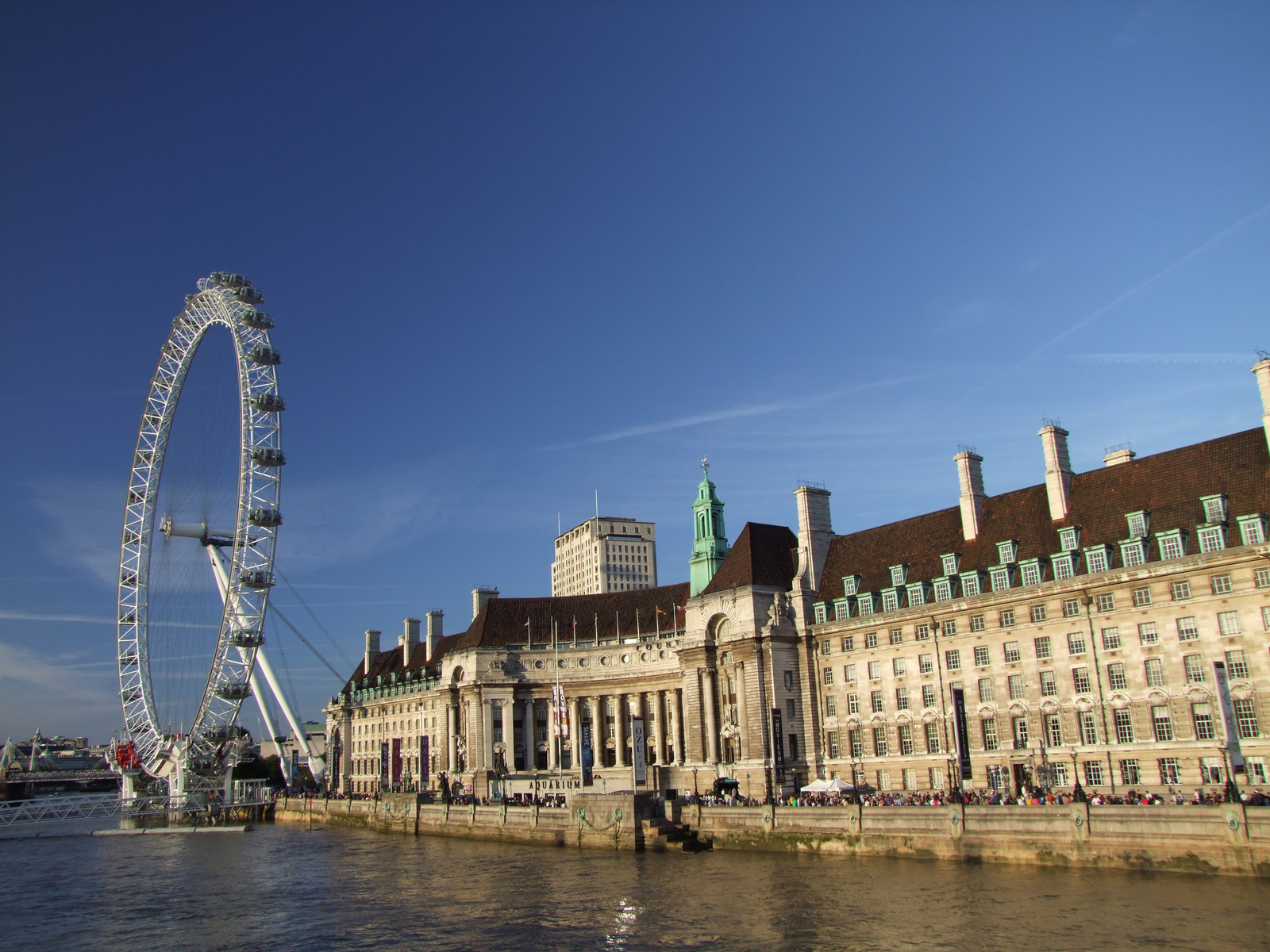 Temze part - London Eye