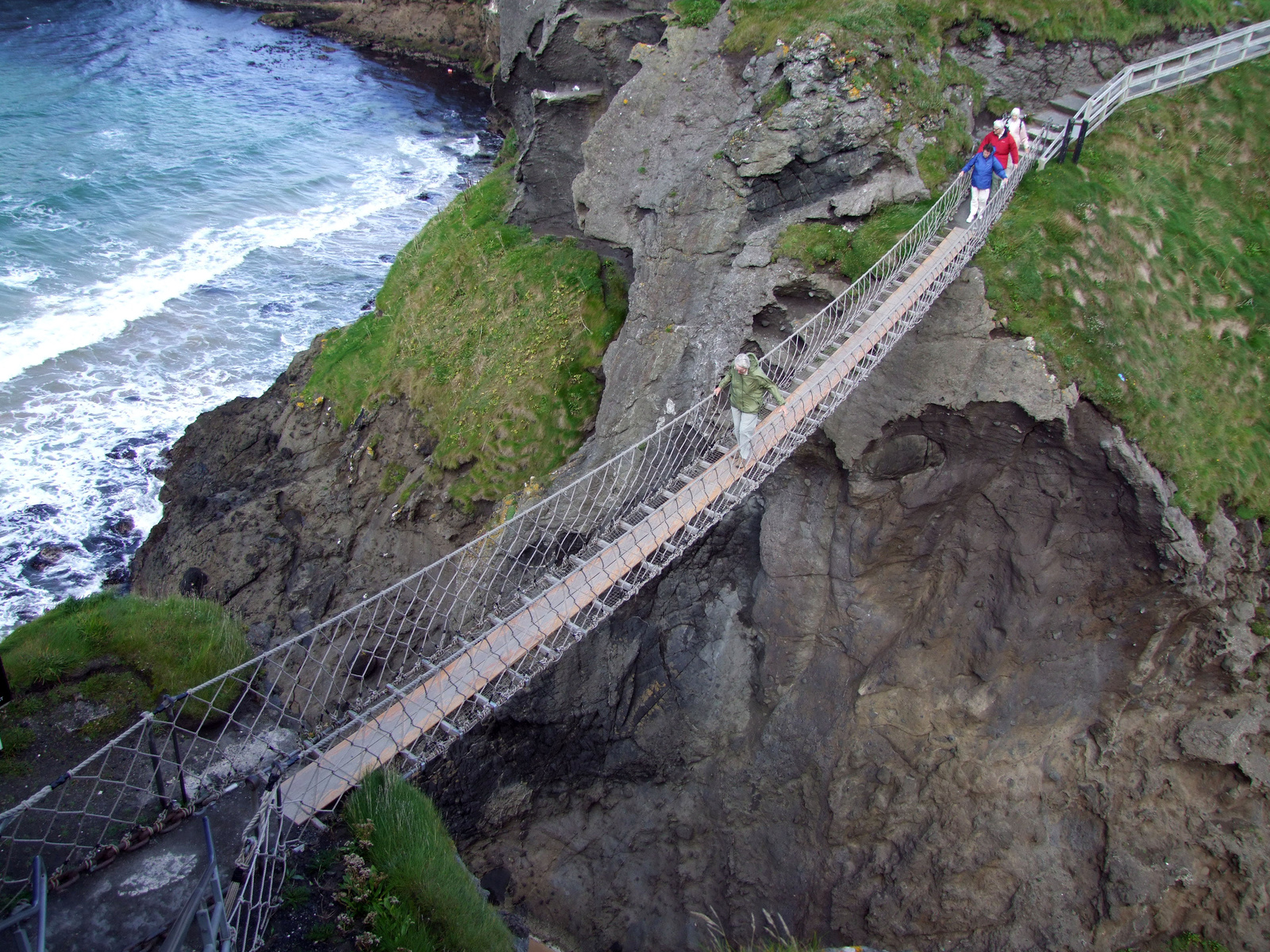 A kötélhíd - Carrick-A-Rede