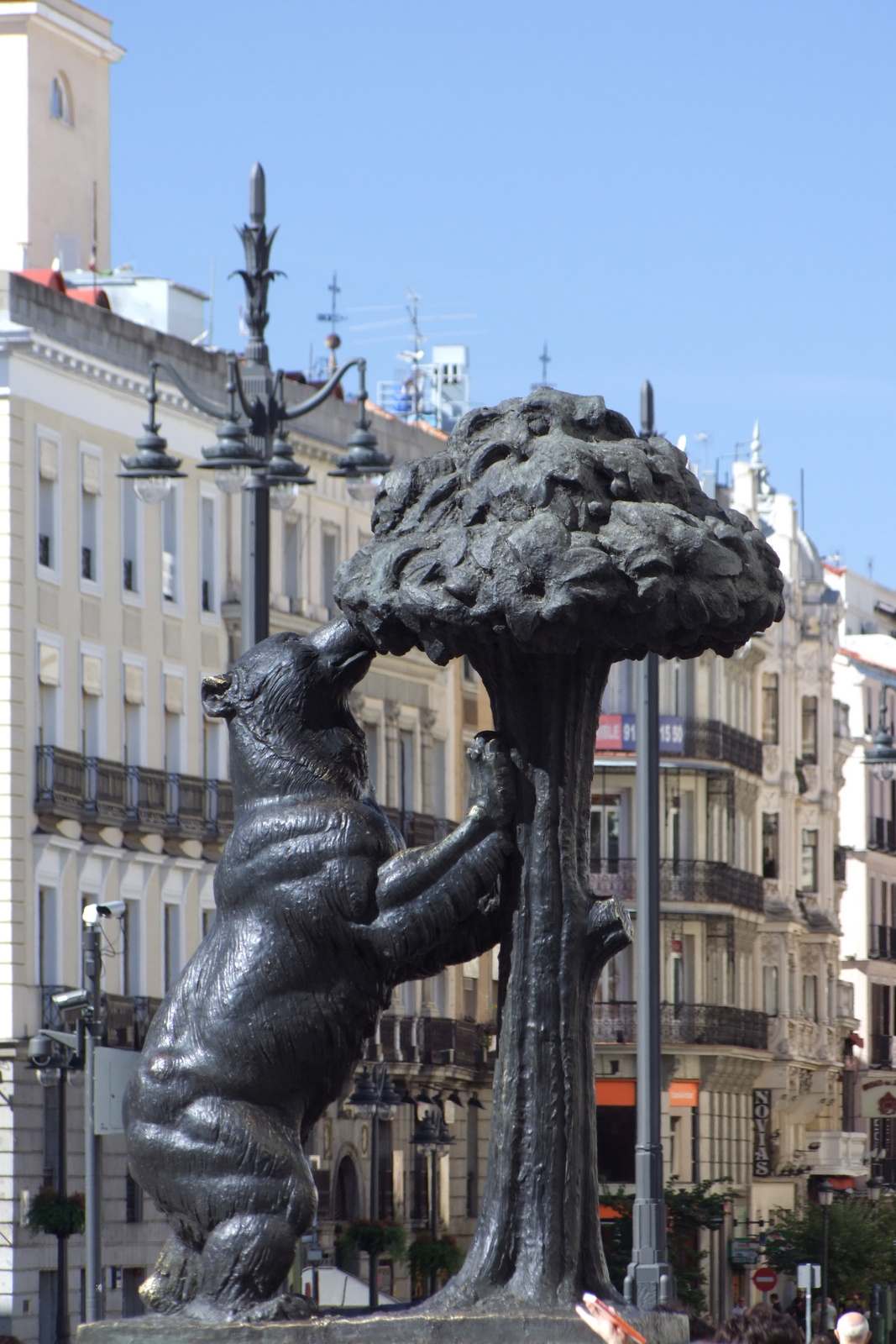 Puerta del Sol - a medve a fával