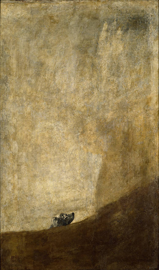 Goya - Dog half-submerged