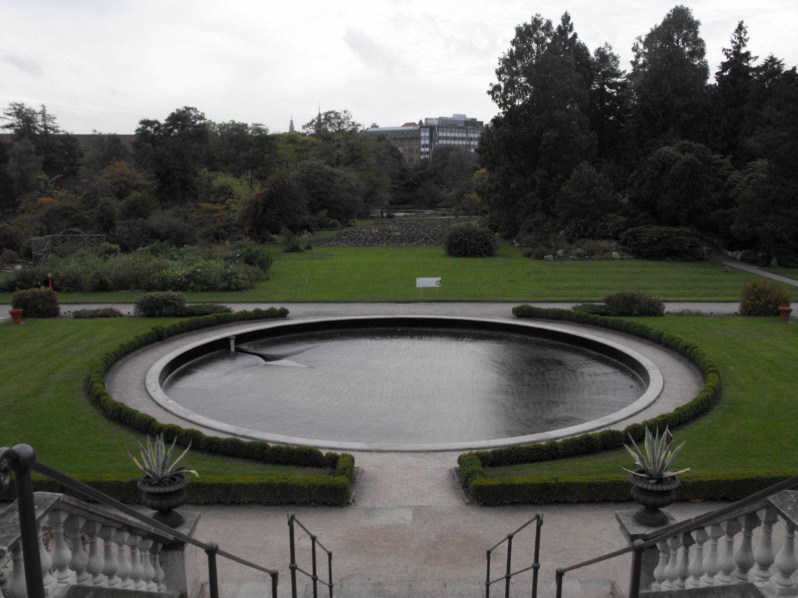 Botanikus kert Koppenhága Botaniskhaven i København