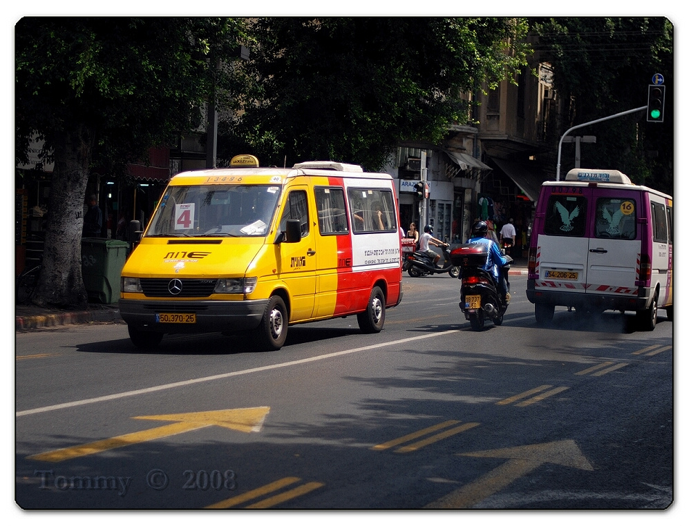 Allenby St. in Tel Aviv