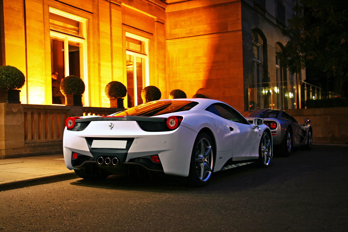 Ferrari 458 Italia & McLaren F1