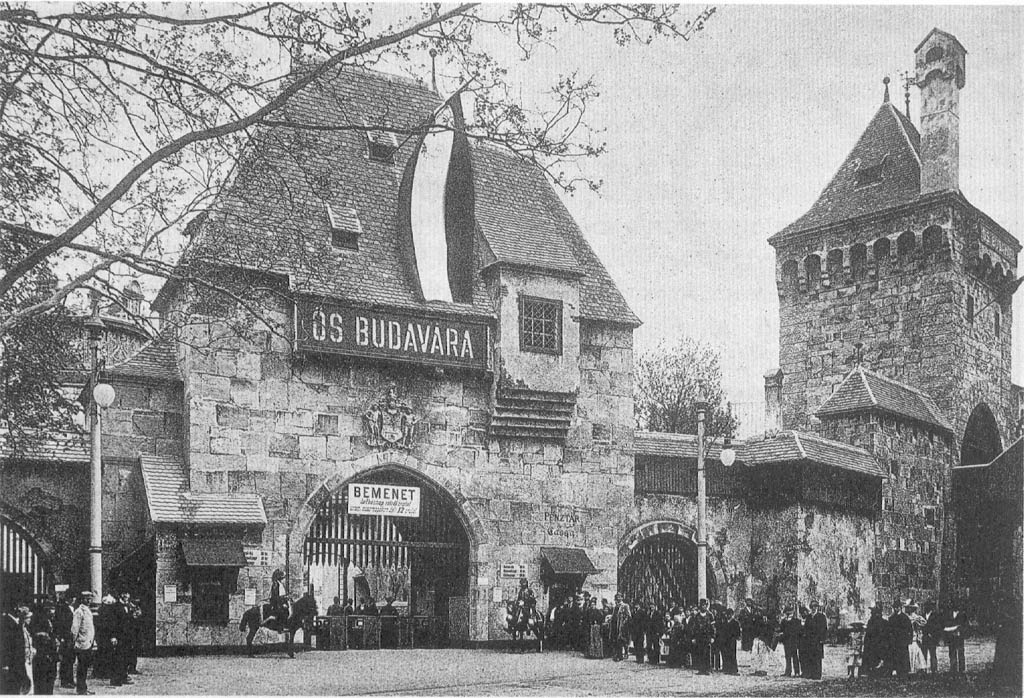 Os budavara mulato kapuja a varosligetben 1896
