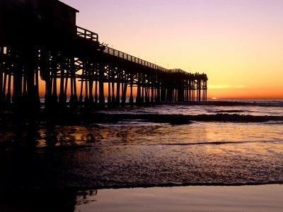 normal Crystal Pier, San Diego, California