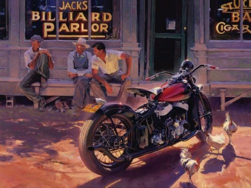 6413 Harley-Davidson Jacks Jigsaw Puzzle lg