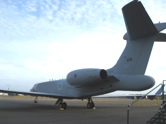 RSAF G550 rear