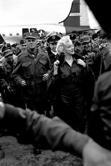 MARILYN MONROE 1950 Korea