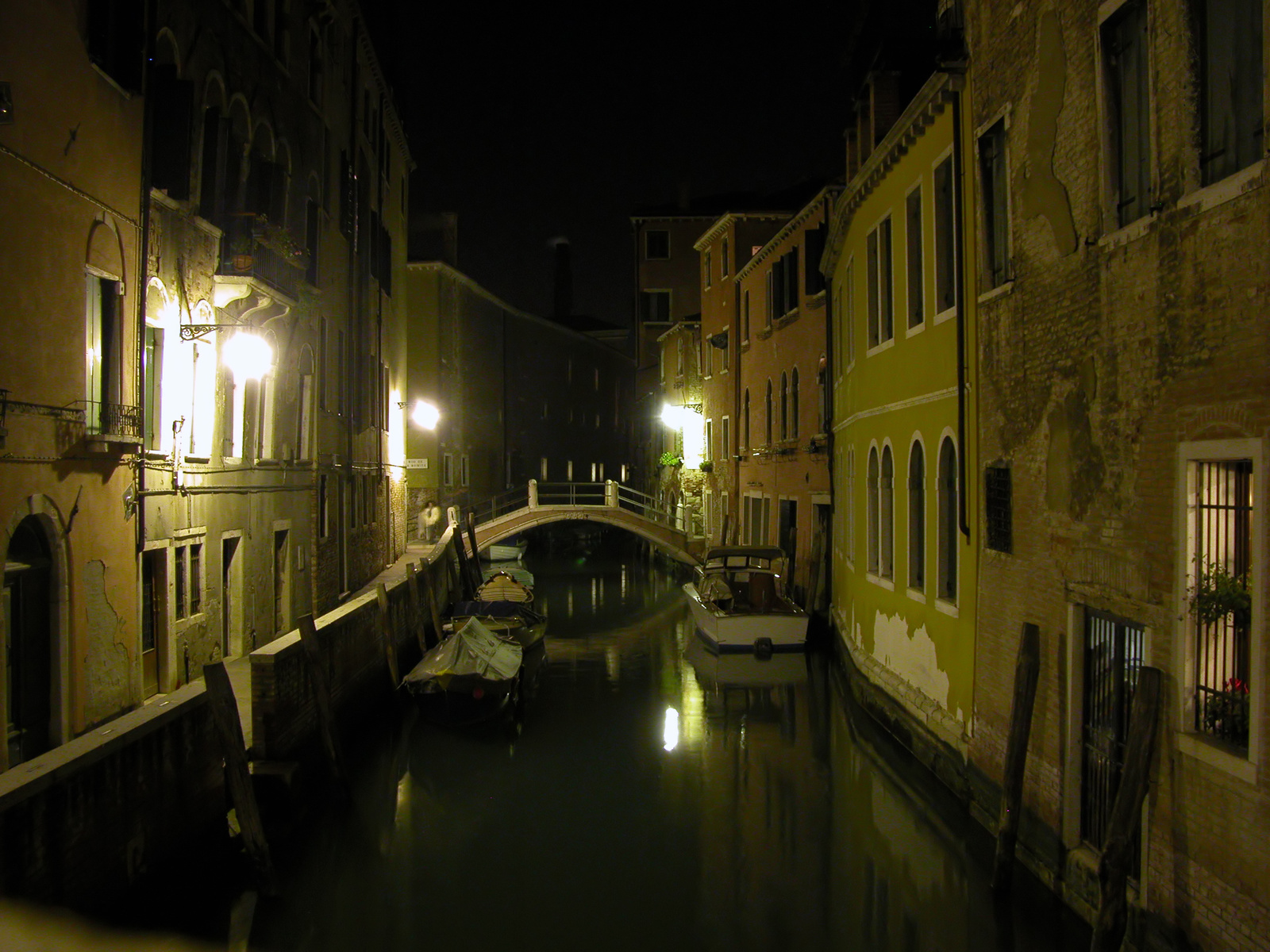 Channel by Night, Venice, Italy