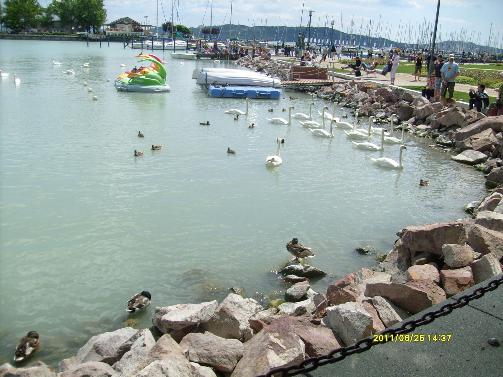 Hajókikötő, Balatonfüred