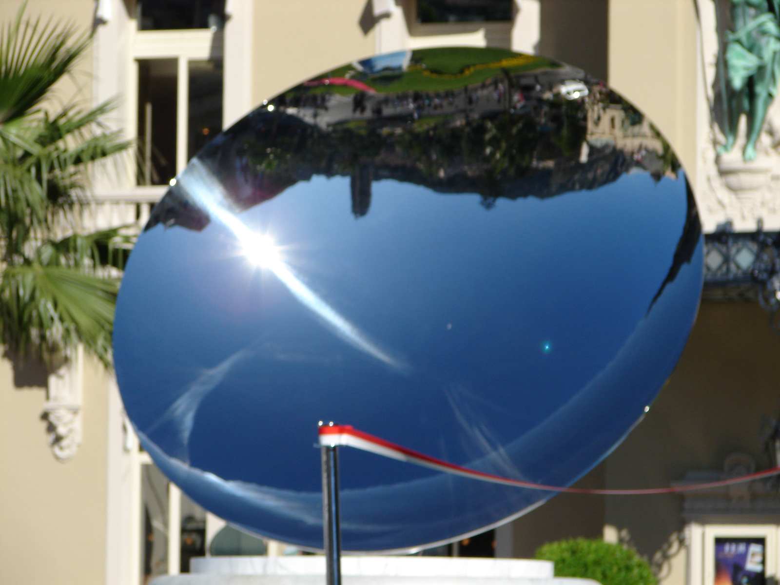 Mirror in front of the Casino Monte-Carlo