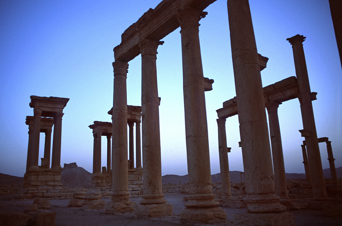 Palmyra (Szíria) - Délutáni fények