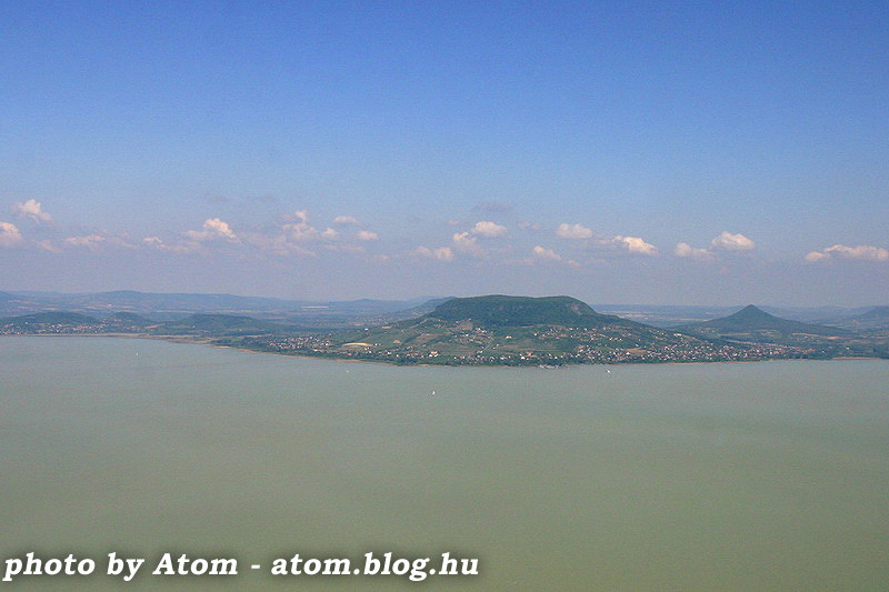 Balaton felett 1 - légifotó