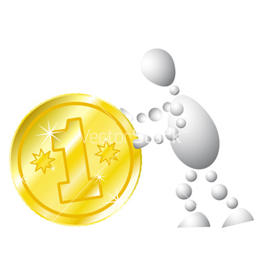 man-with-golden-coin-vector-340925