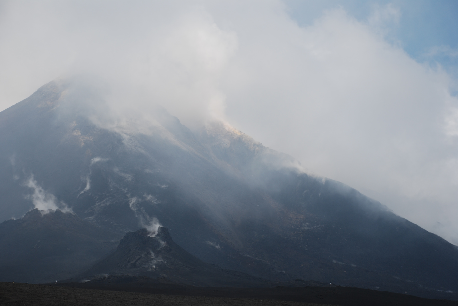 Etna - 3200 m a csúcs távolból