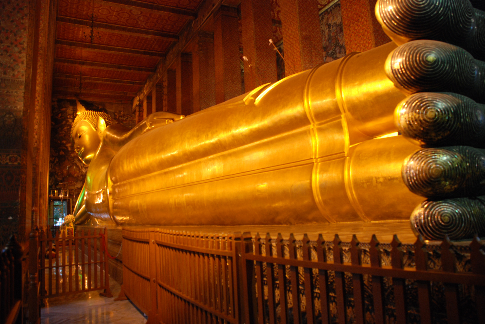 Wat Pho - Fekvő Buddha