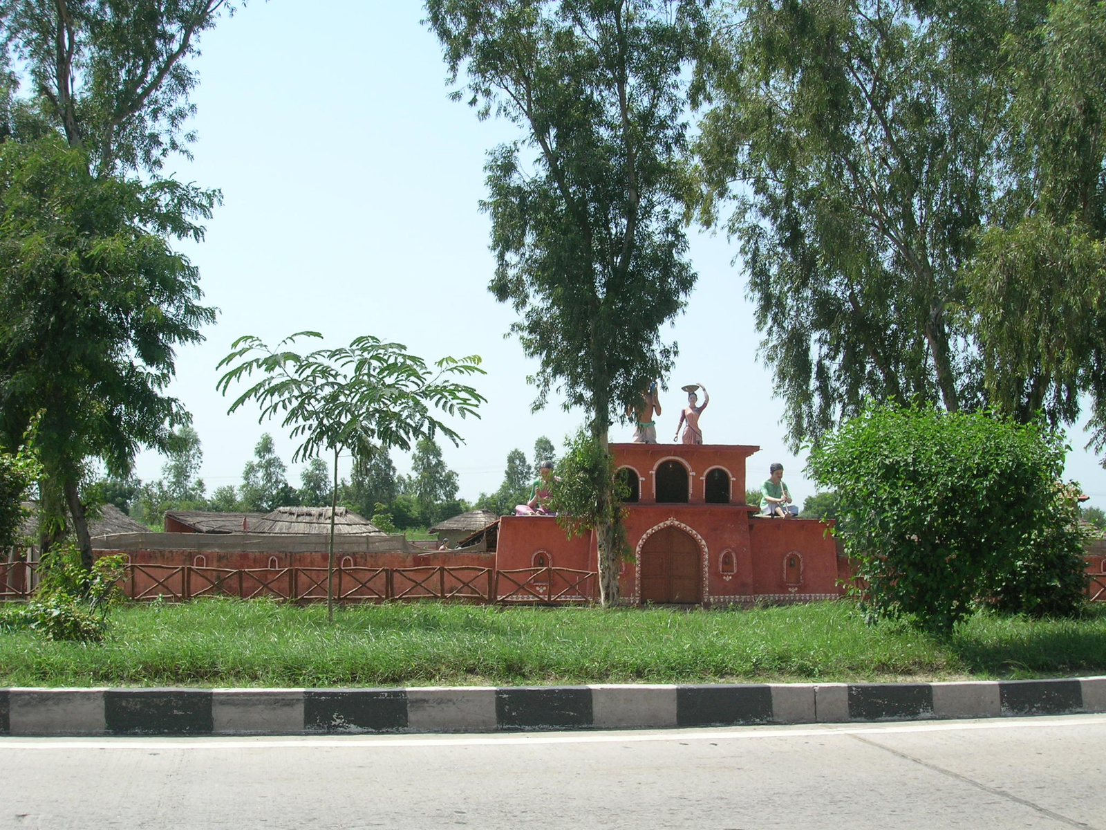 Temple on the way to Agra