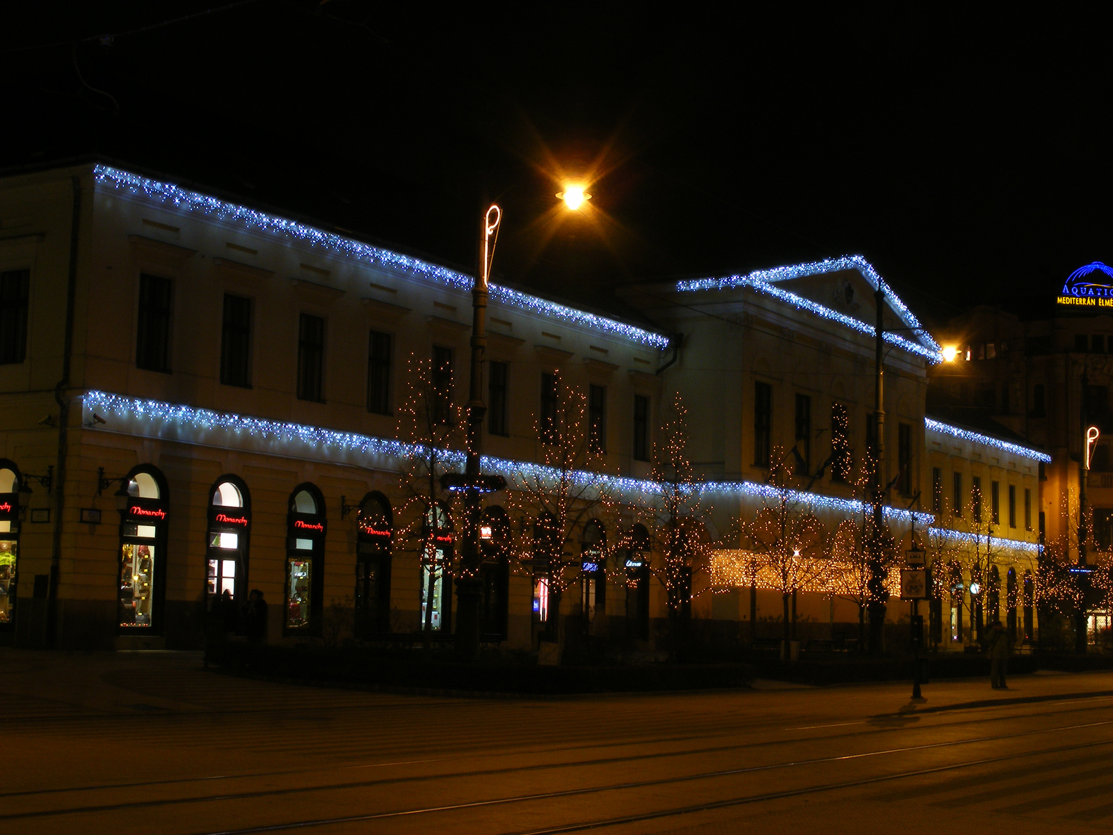 Debrecen Belváros - Ünnepi fények