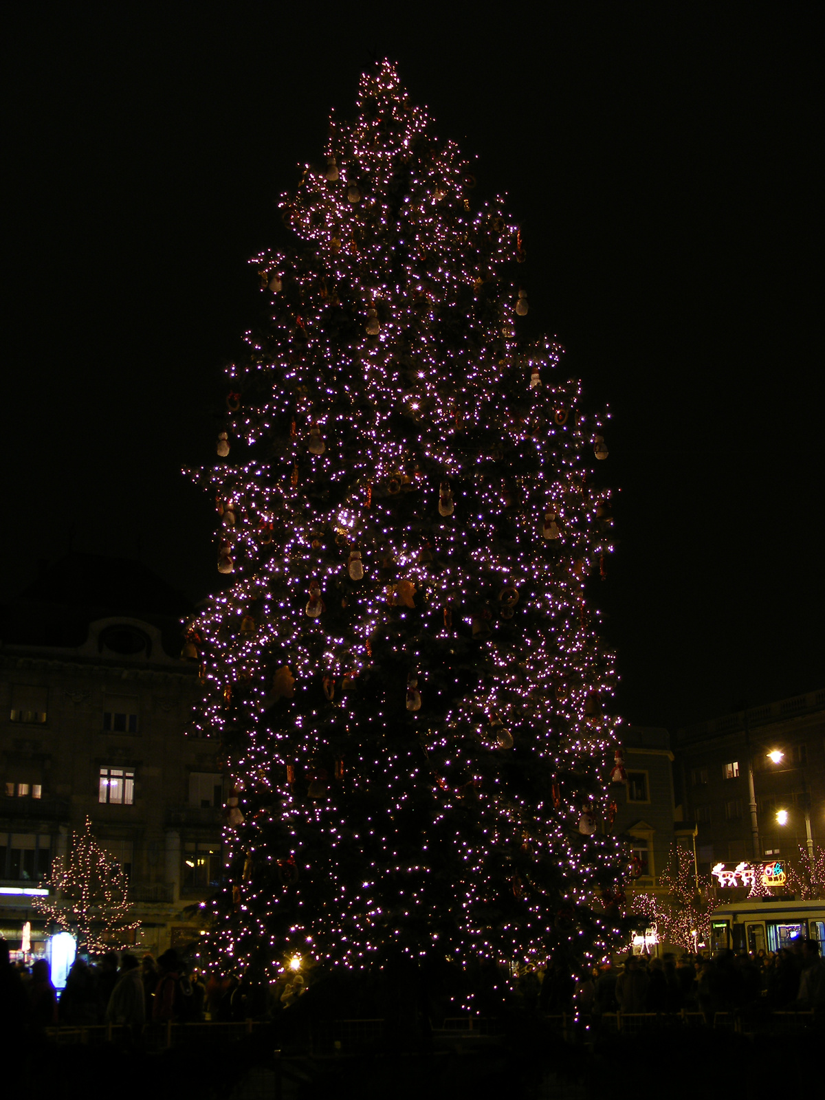 Debrecen Belváros - Ünnepi fények